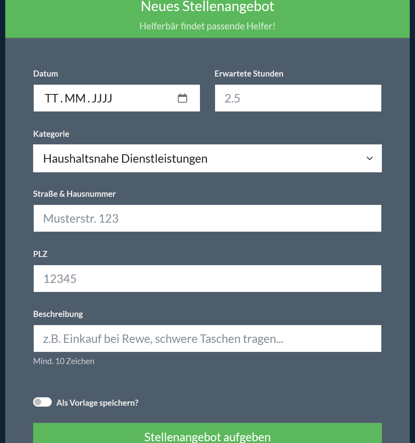 kunde_stellenangebot()